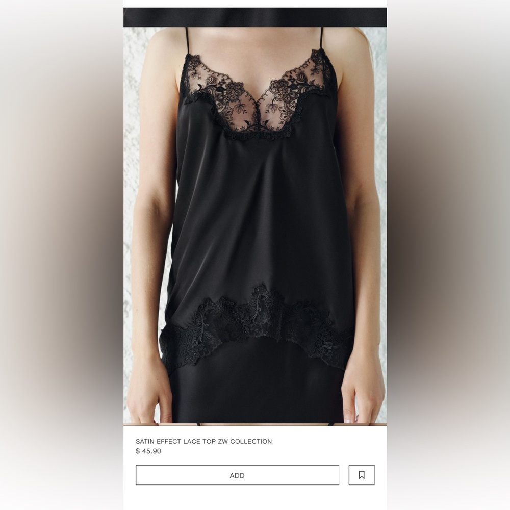 Zara lace blouse